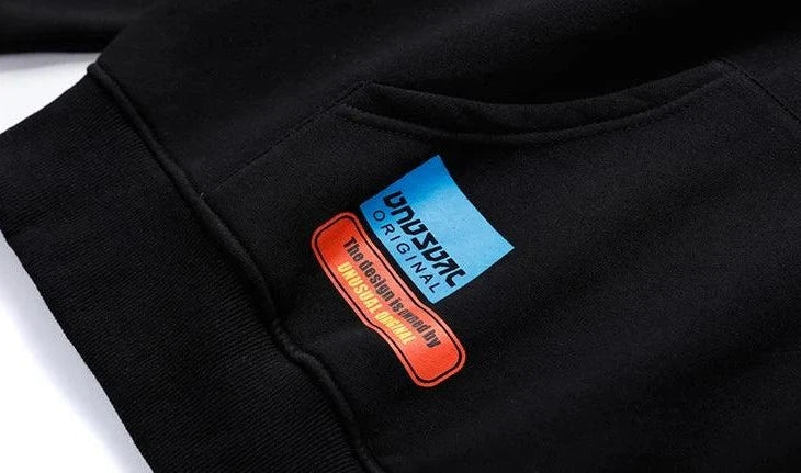 Kanji Hip Hop Graffiti Hoodie - VONVEX