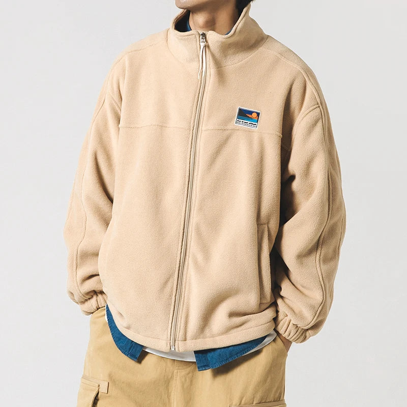 Heritage Fleece Zip-Up Jacket - VONVEX
