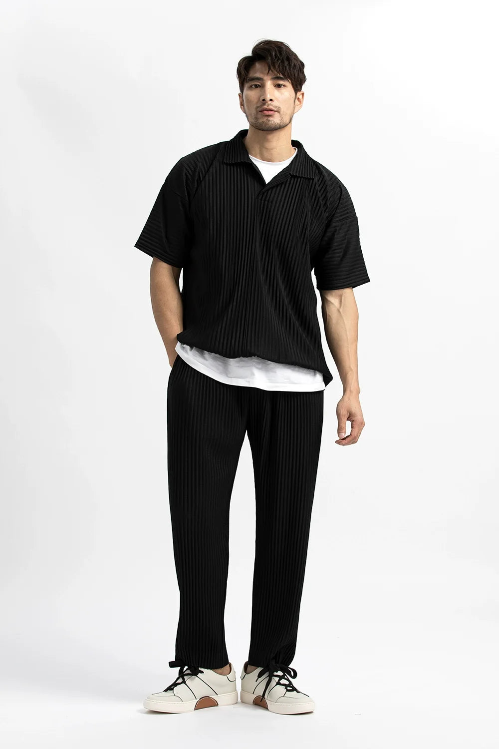 Japanese Pleated Pants - VONVEX
