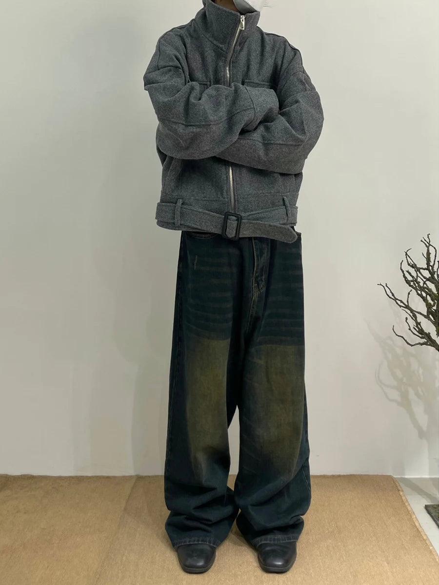 Y2K Wide Leg Baggy Jeans - VONVEX