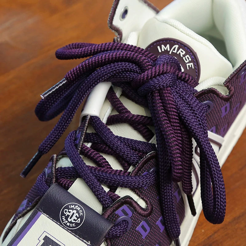 Y2K Purple Pulse Sneakers - VONVEX