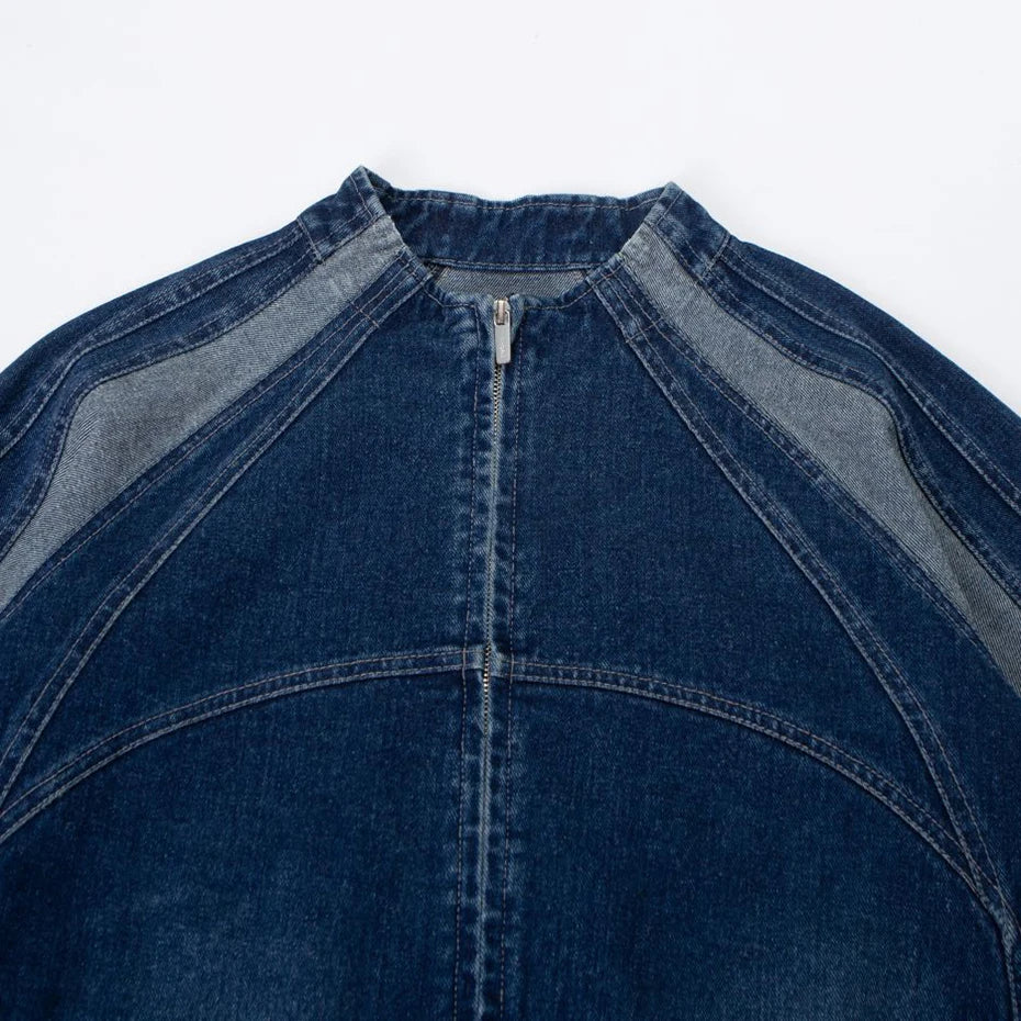 Denim Racer Jacket - VONVEX