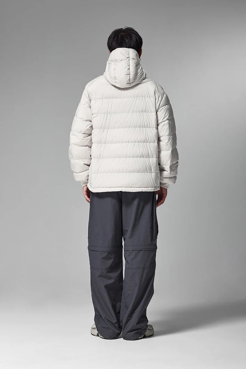 Lightweight Hooded Down Packable Jacket - VONVEX