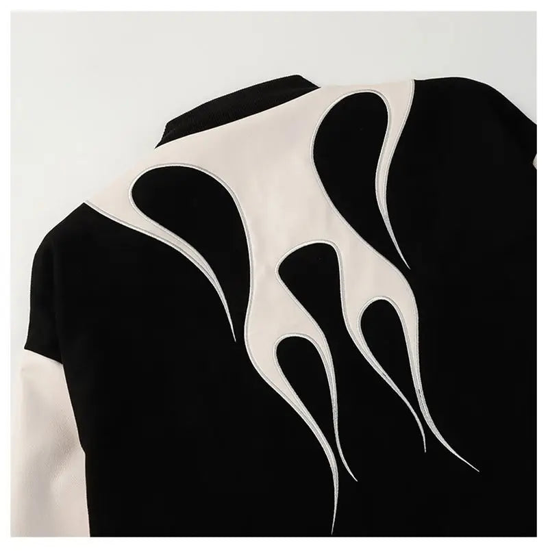 AresWings Spliced Leather Casual Jacket - VONVEX
