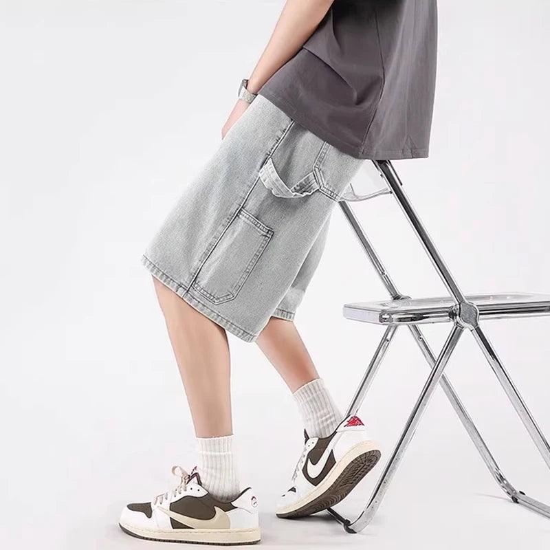 Y2k Denim Oversize Jort - VONVEX