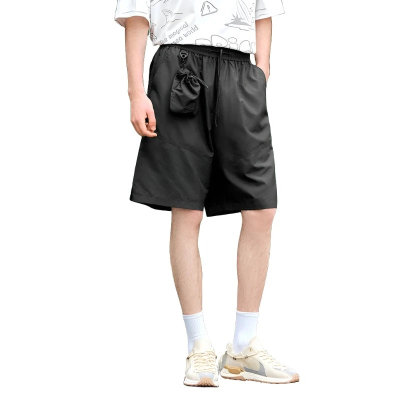 Casual Mid-Length Spliced Short - VONVEX
