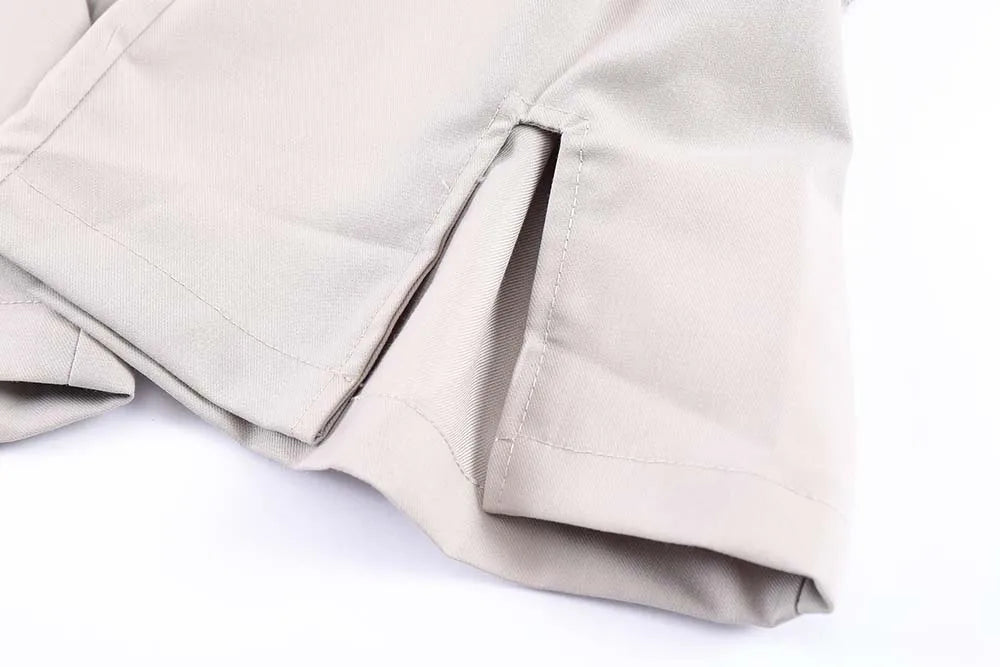 Gothic Stacked Wrinkles Pleated Pant - VONVEX