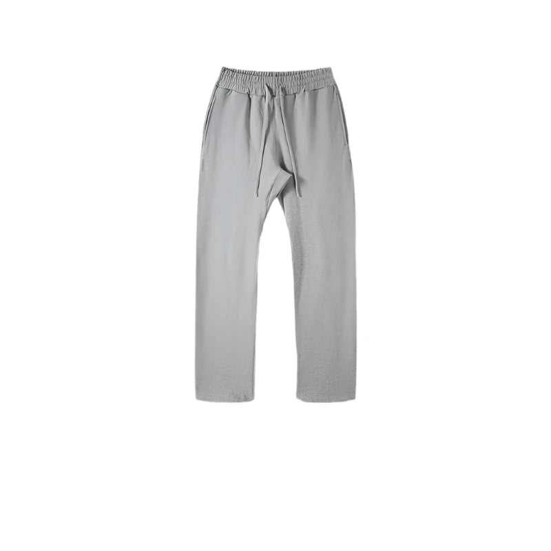 Autumn Essentials High Street Sweatpants Oatmeal Gray S - VONVEX