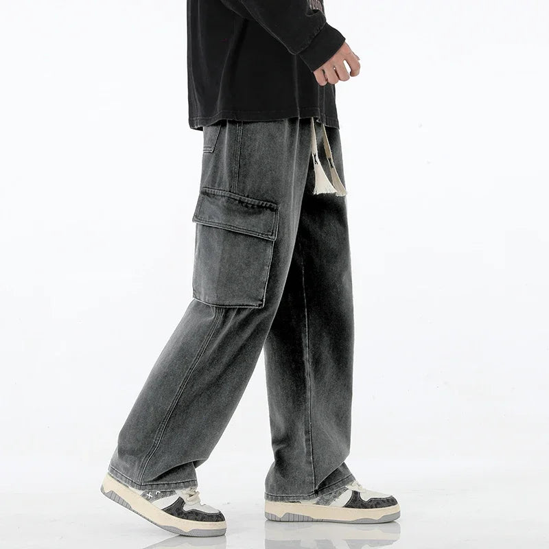 Y2k Cargo Baggy Jeans - VONVEX