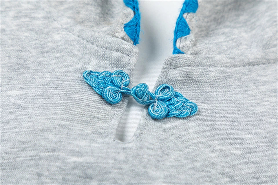 Ribboned Simple Basic Hoodie - VONVEX