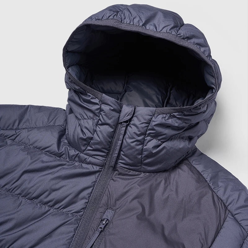 Lightweight Hooded Down Packable Jacket - VONVEX