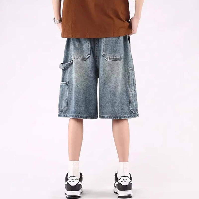 Y2k Denim Oversize Jort - VONVEX