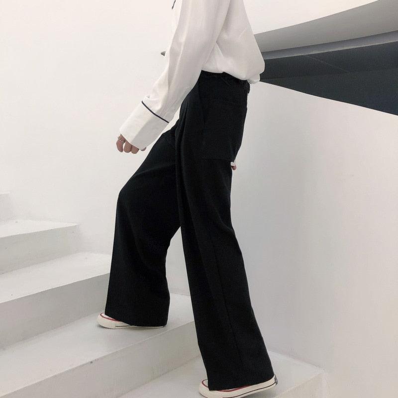 Autumn New Wide-leg Mop Pants - VONVEX
