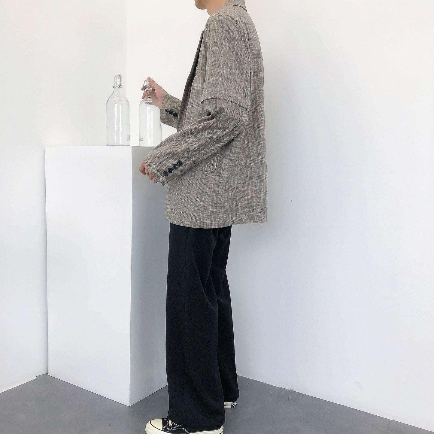 Autumn New Wide-leg Mop Pants - VONVEX