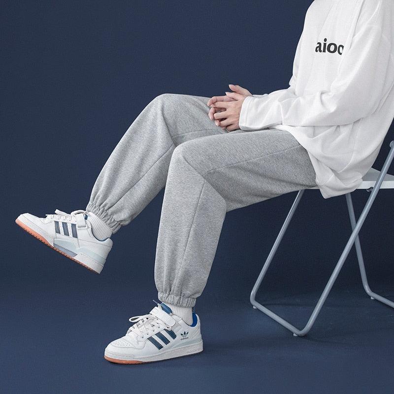 Autumn Wide-leg Sweatpants - VONVEX
