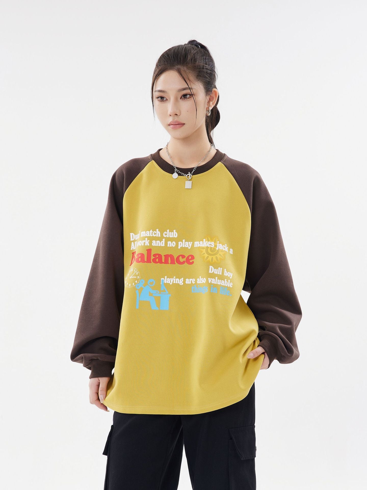 Work And Balance Sweater - VONVEX