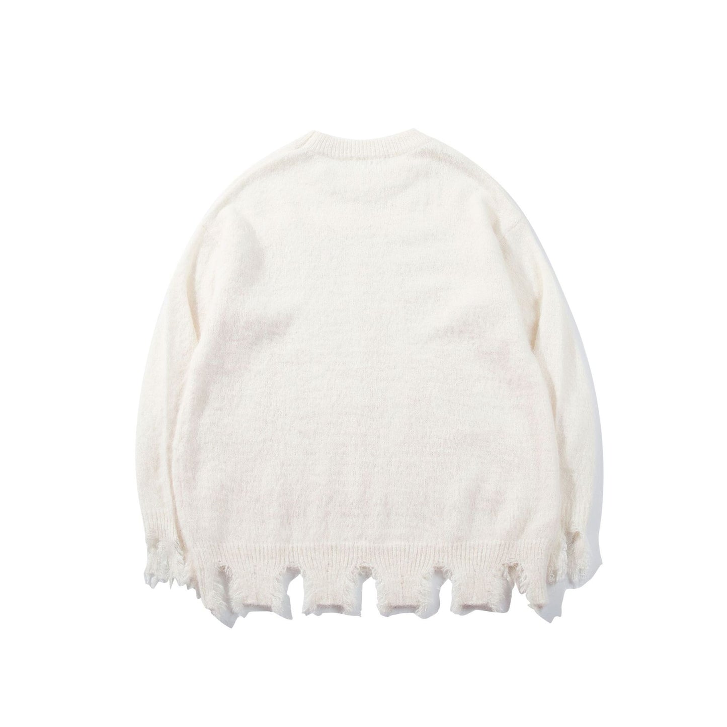 BRMG Retro Alphabet Knit Sweater - VONVEX