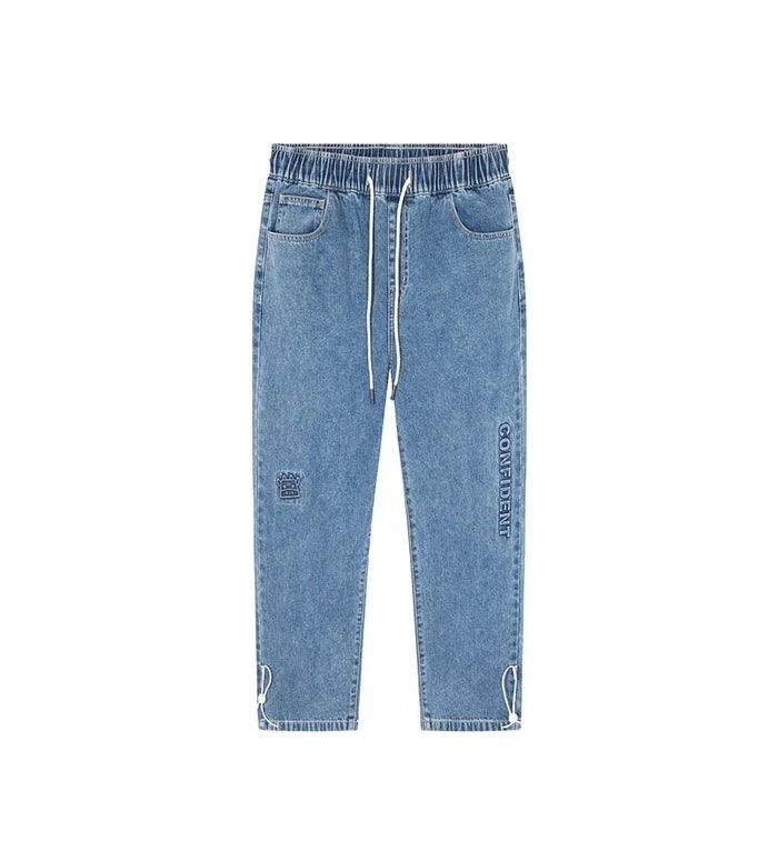 Loose Jogging Cotton Capris Jean - VONVEX