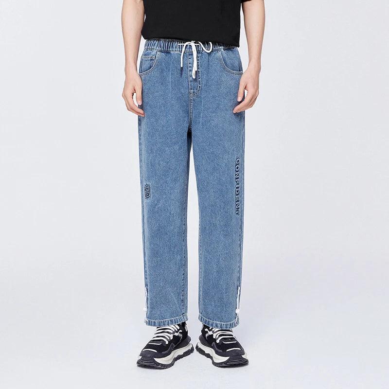 Loose Jogging Cotton Capris Jean - VONVEX