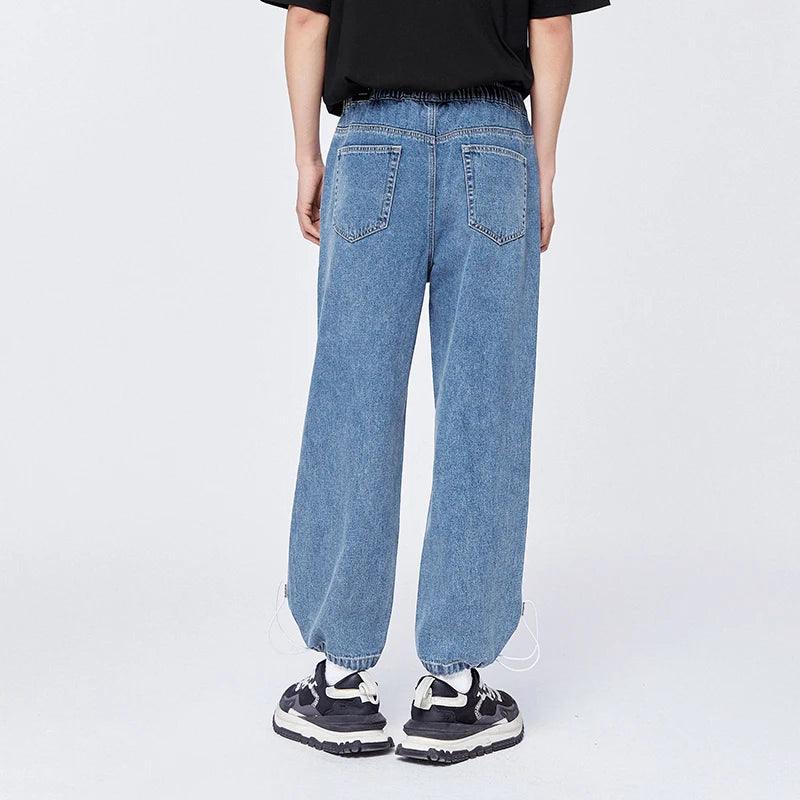 Loose Jogging Cotton Capris Jean - VONVEX