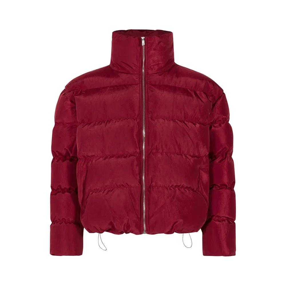 Puffer Stand Collar Jacket jacket Red M - VONVEX