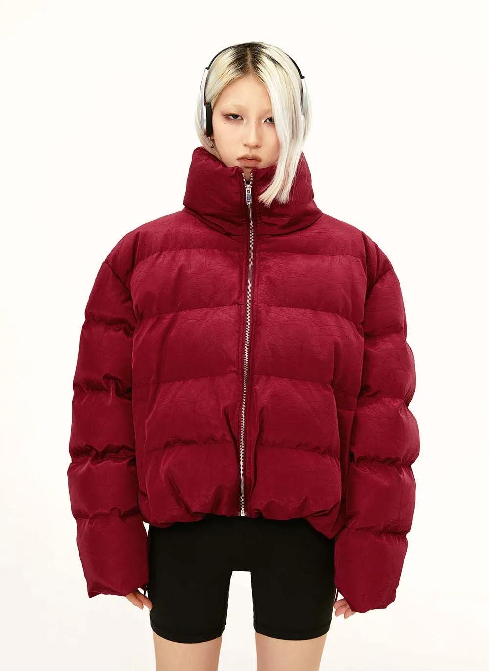 Puffer Stand Collar Jacket jacket - VONVEX