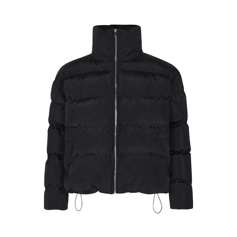 Puffer Stand Collar Jacket jacket Black M - VONVEX
