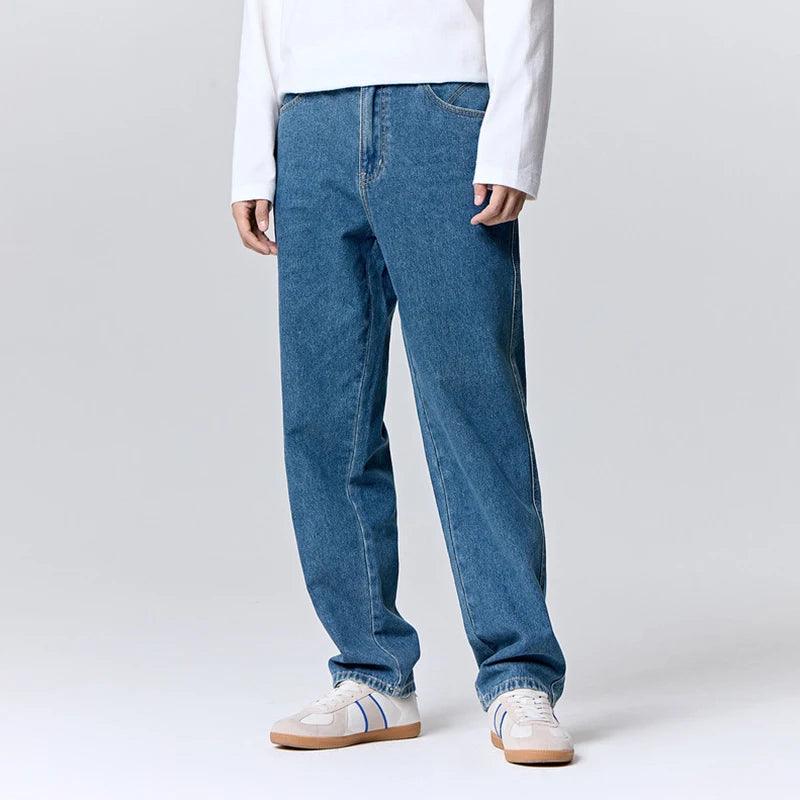 Retro Simple Loose Straight Jean - VONVEX