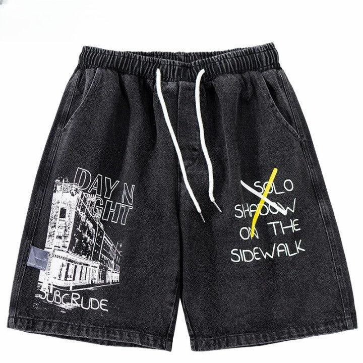 "SOLO SHADOW ON THE SIDEWALK" Cargo Short - VONVEX