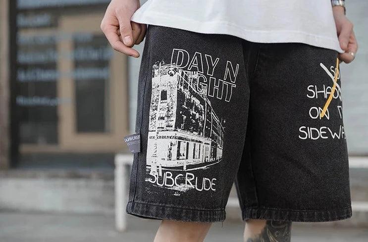 "SOLO SHADOW ON THE SIDEWALK" Cargo Short - VONVEX