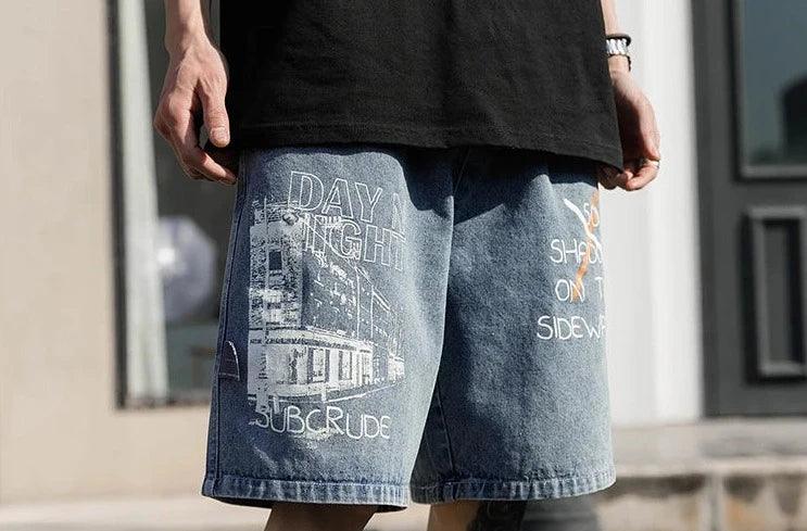 "SOLO SHADOW ON THE SIDEWALK" Cargo Short - VONVEX