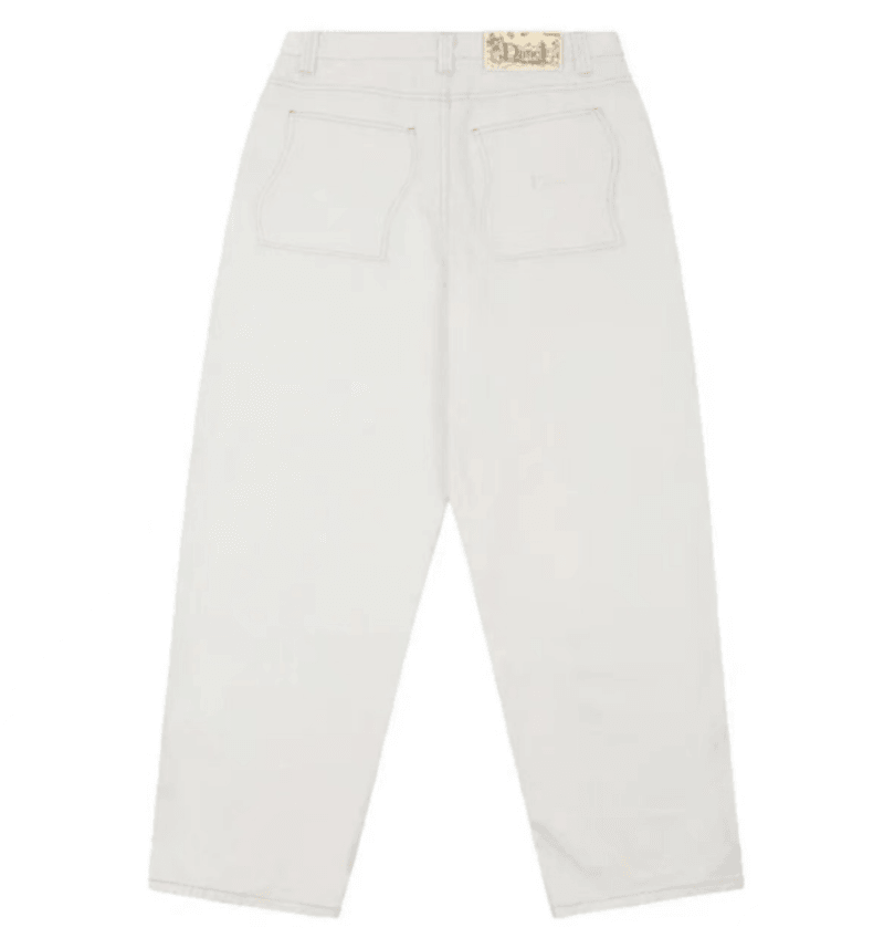 Y2K Big boy Dime Jean Dime White XS - VONVEX
