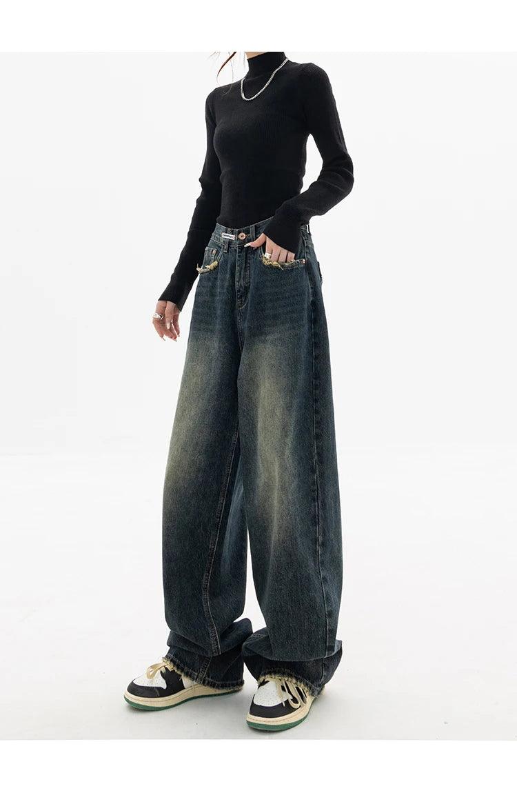 Vintage High Waist Women's Jeans - VONVEX