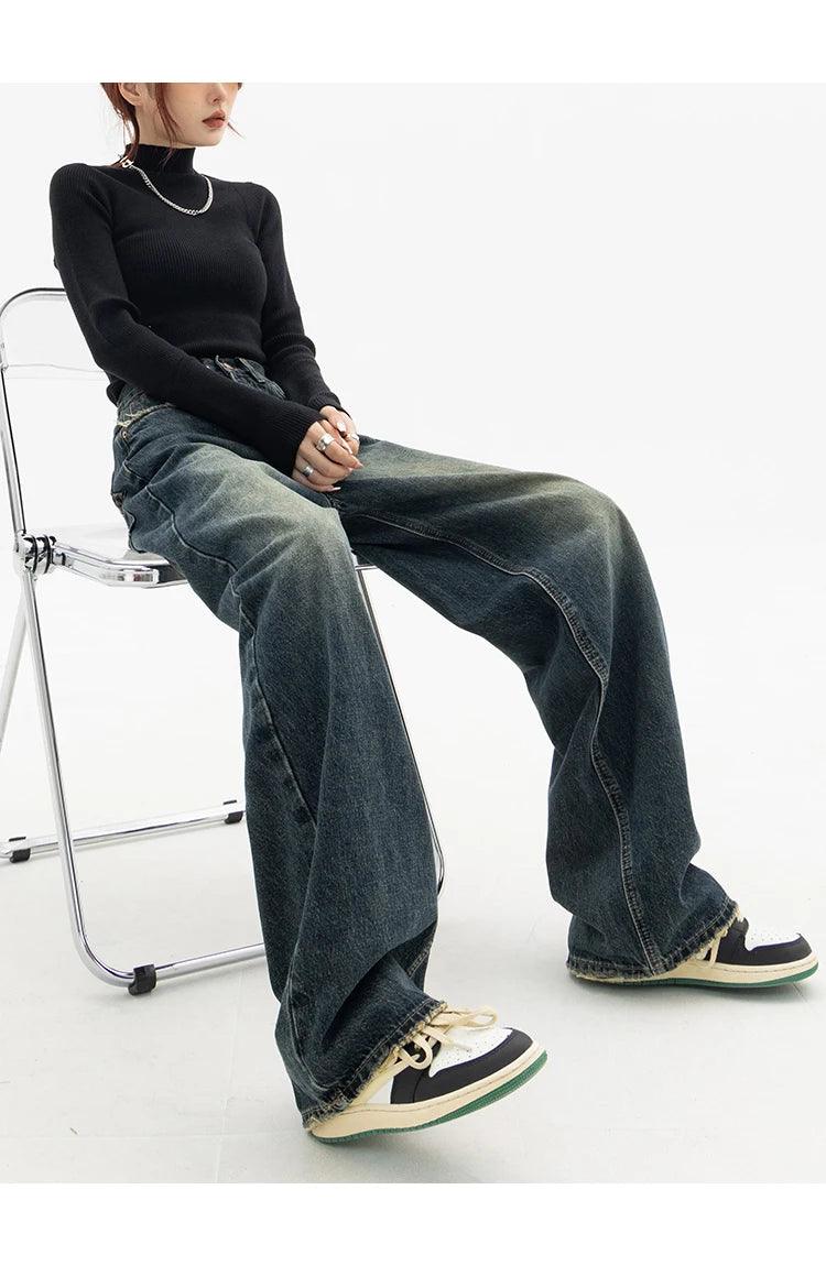 Vintage High Waist Women's Jeans - VONVEX