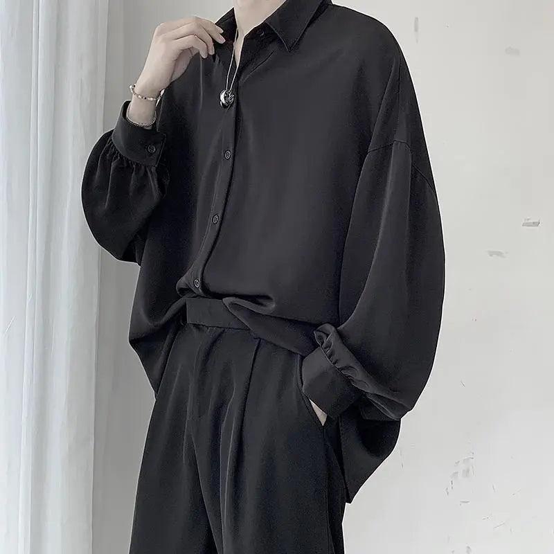 Casual Long-sleeved Shirt - VONVEX