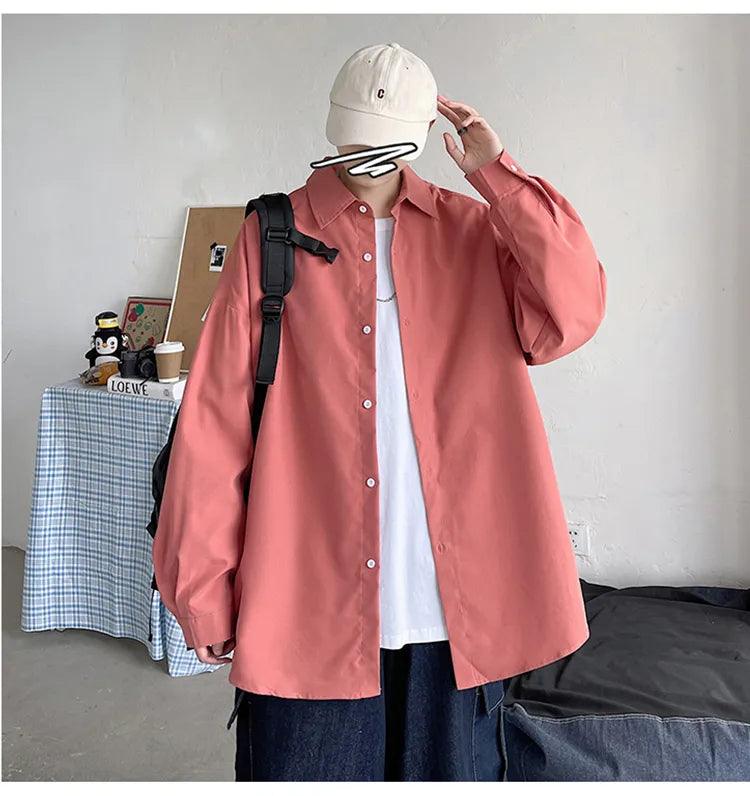Harajuku Long Sleeve Shirt - VONVEX