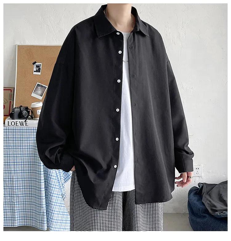 Harajuku Long Sleeve Shirt - VONVEX