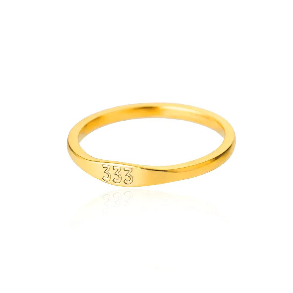 LuckyAngel Number Rings rings 333 China 7 - VONVEX