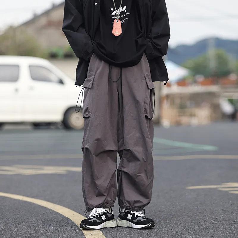 Retro Fashion Cargo Pants - VONVEX