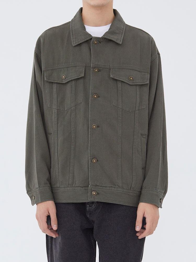 Ripped Denim Jacket - VONVEX