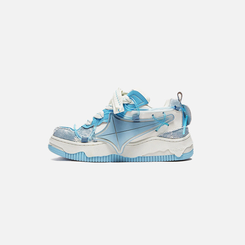 Galaxy Wave Sneakers  blue 35  - VONVEX