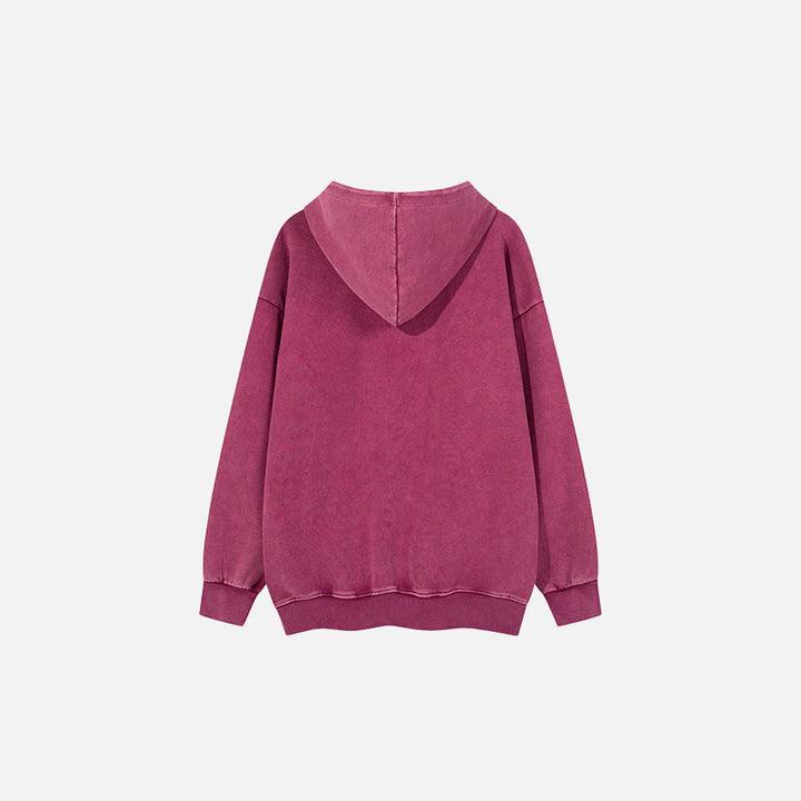 Urban Zip-Track Hoodie     - VONVEX