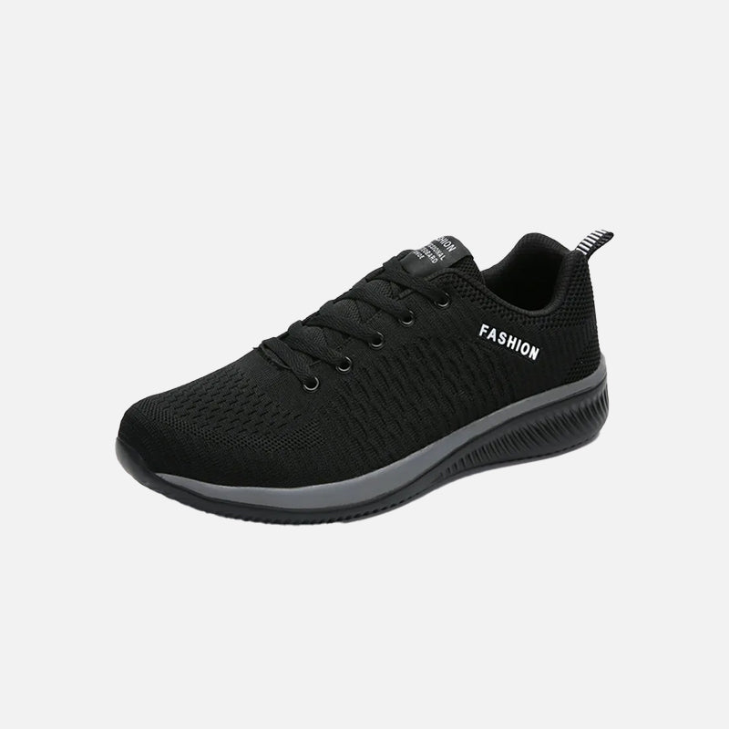 Splicing Color Flexible Sneakers  Black 40  - VONVEX