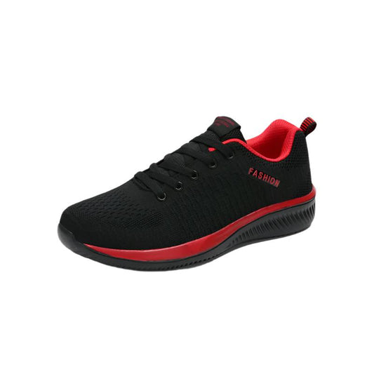 Splicing Color Flexible Sneakers  Red 40  - VONVEX