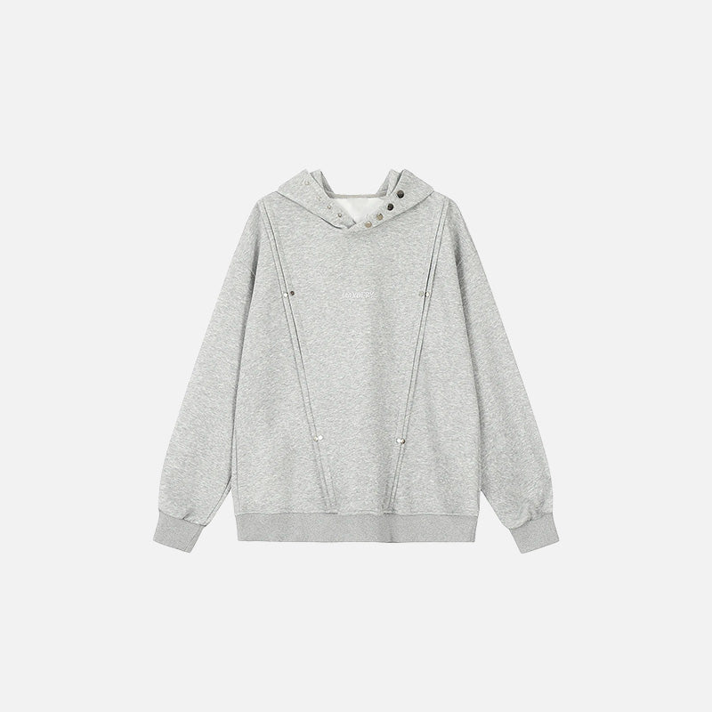 MaxGrip Utility Hoodie  gray M  - VONVEX