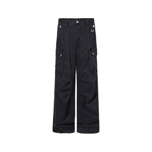 Crane Pocket Cargo Street Pants     - VONVEX