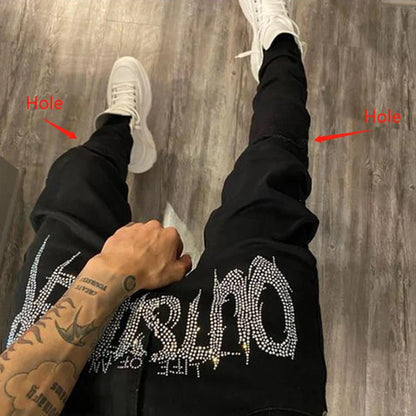 Life Of Outsider Jeans  Silver 28  - VONVEX