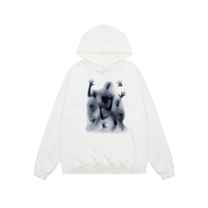Pray The Lord Hoodie  White and Black S  - VONVEX