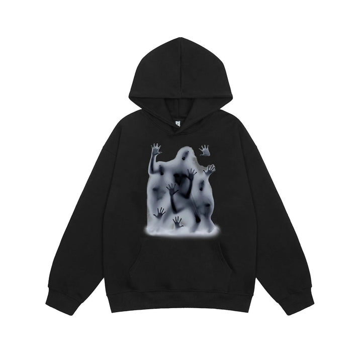 Pray The Lord Hoodie  Black and White S  - VONVEX