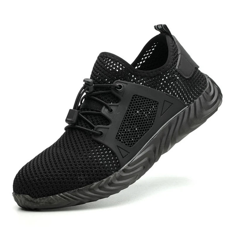 Breathable Safety Light Sneakers  Black 35  - VONVEX